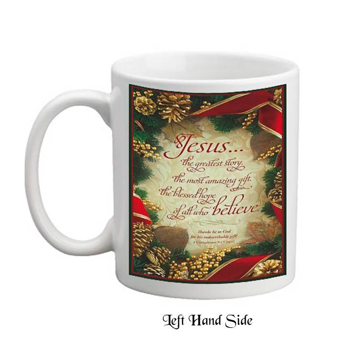 Personalsied Christmas Mug Gift - The Greatest Story